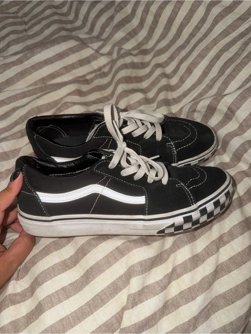 Vans Sk8-low reflective juniors sneaker